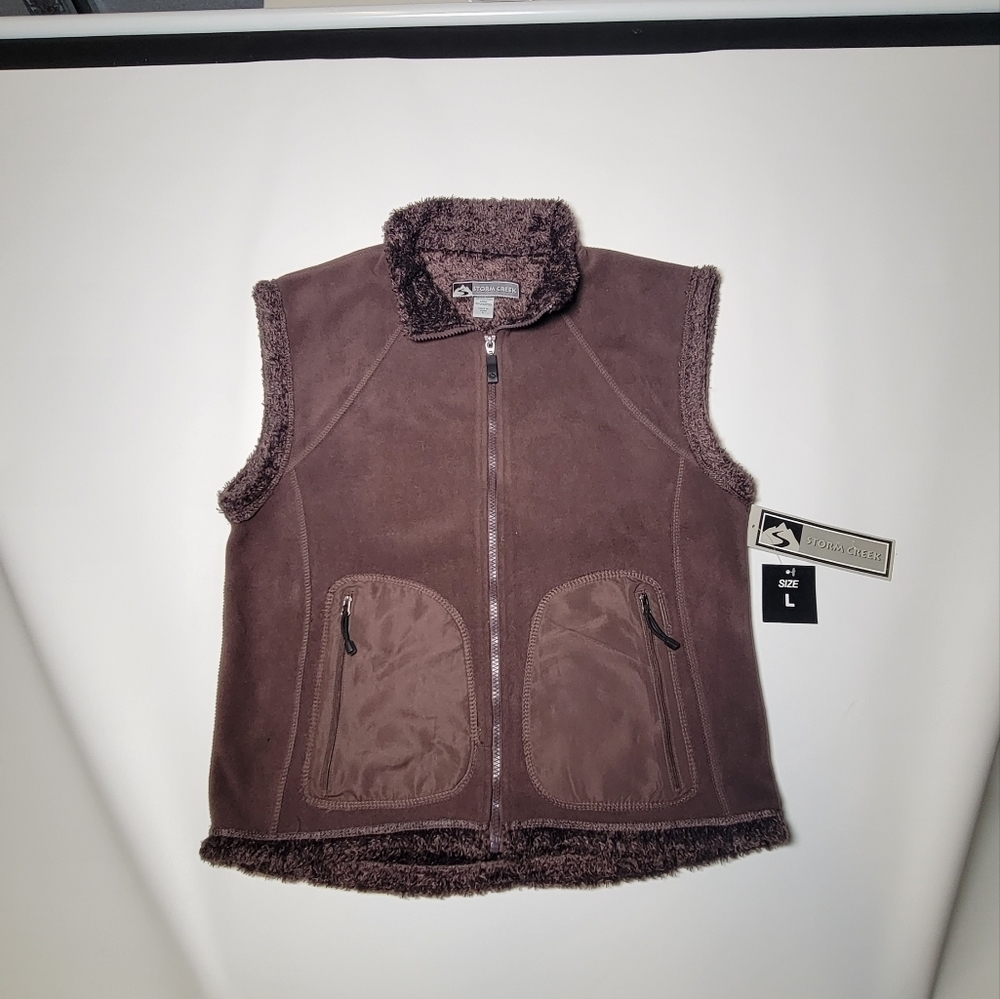 Storm Creek Womens Vest | Brown | L